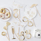 Wedding Gold Foil Photo Booth Props