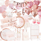 Blush Hen Party Decorations and Accessories
