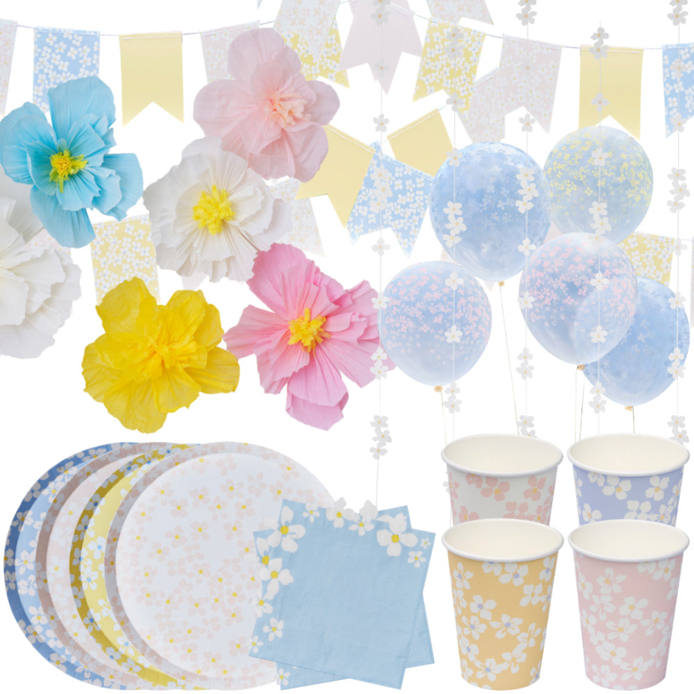 Hello Spring Floral Easter Party Decorations