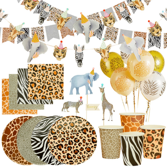 Party Animal Birthday Decorations & Tableware