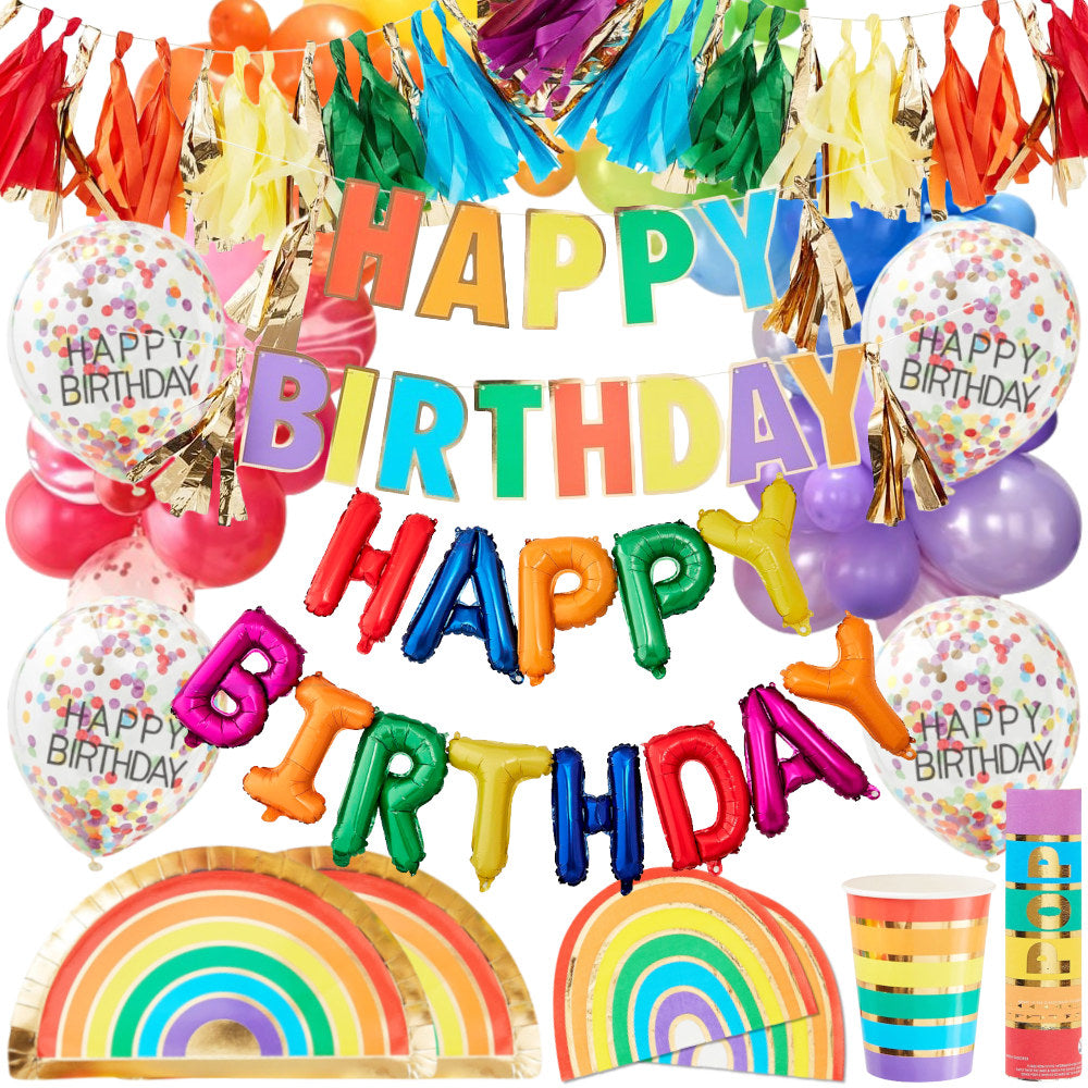 Over The Rainbow Birthday Party Decorations