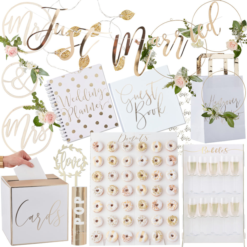 Gold Wedding Decorations and Supplies