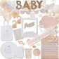 Hello Baby Natural Baby Shower Party Supplies