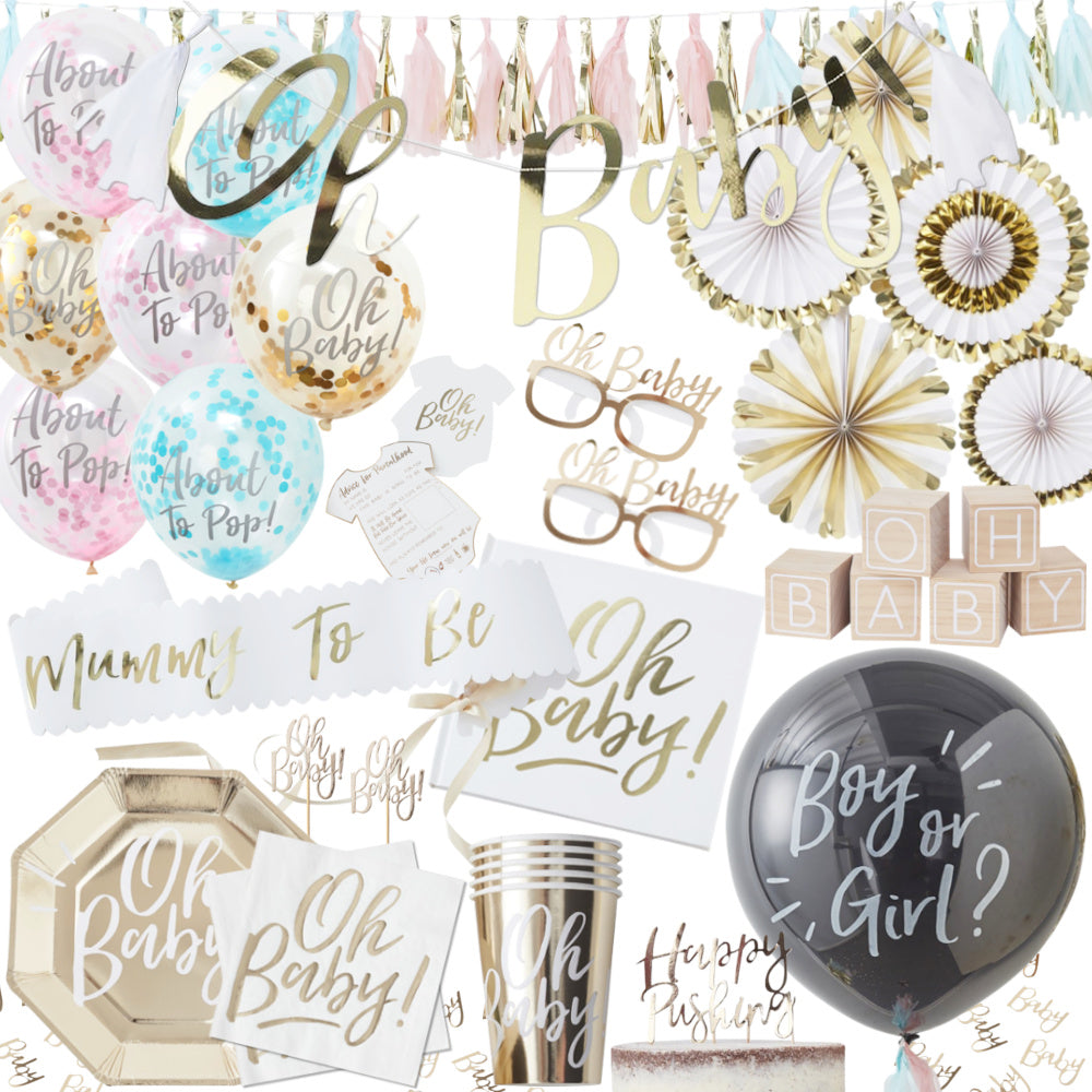 Oh Baby! Baby Shower Decorations & Accessories
