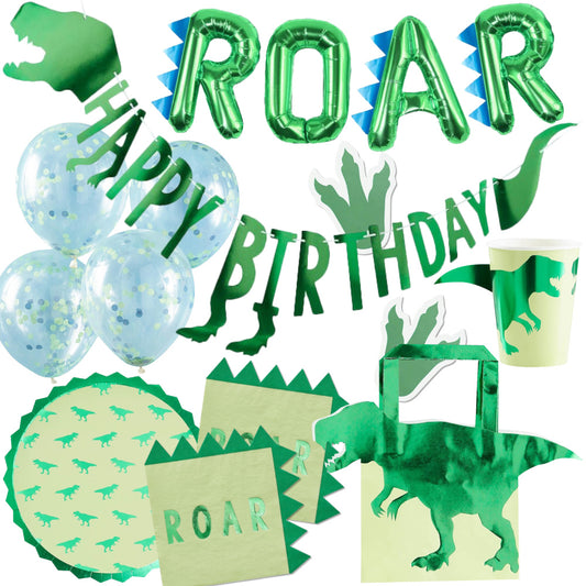 Roarsome Dinosaur Theme Birthday Party Decorations