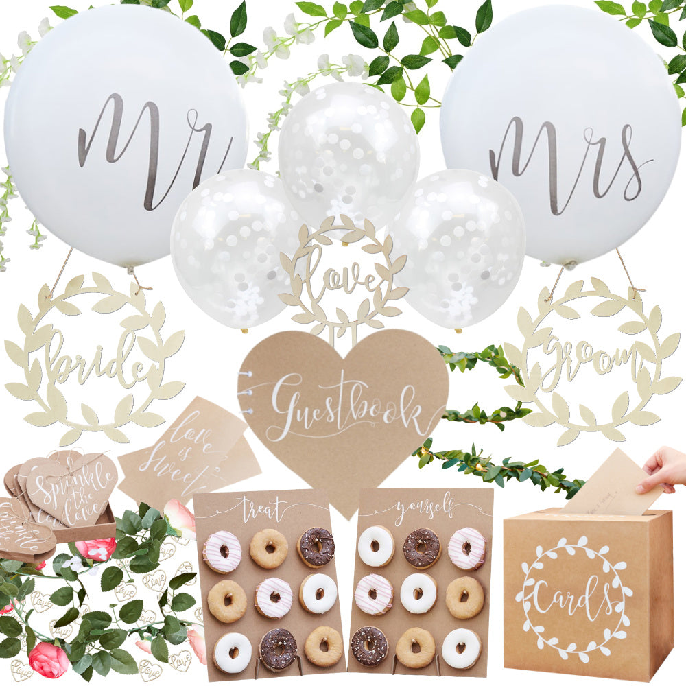 Rustic Country Themed Wedding Decorations & Supplies