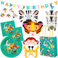 Party Animals Theme Birthday Party Decorations & Tableware