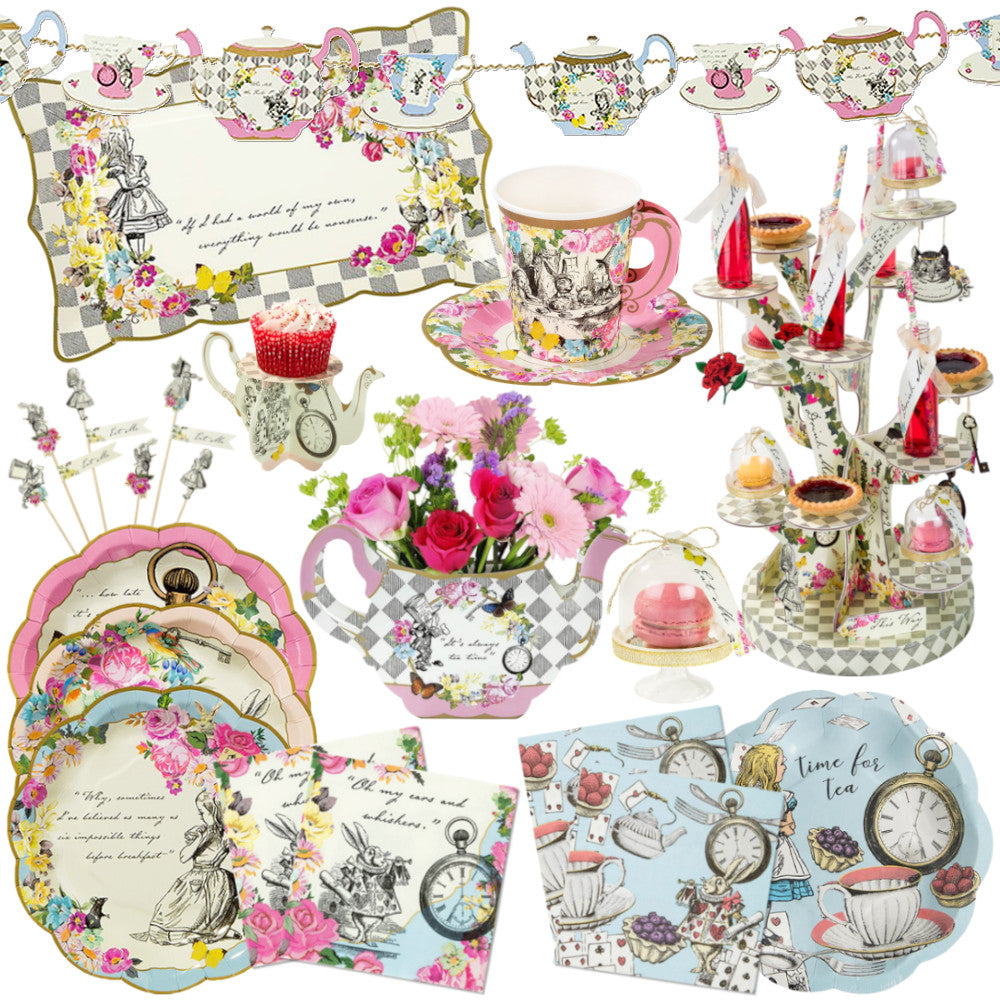 Truly Alice Birthday Party Decorations & Tableware
