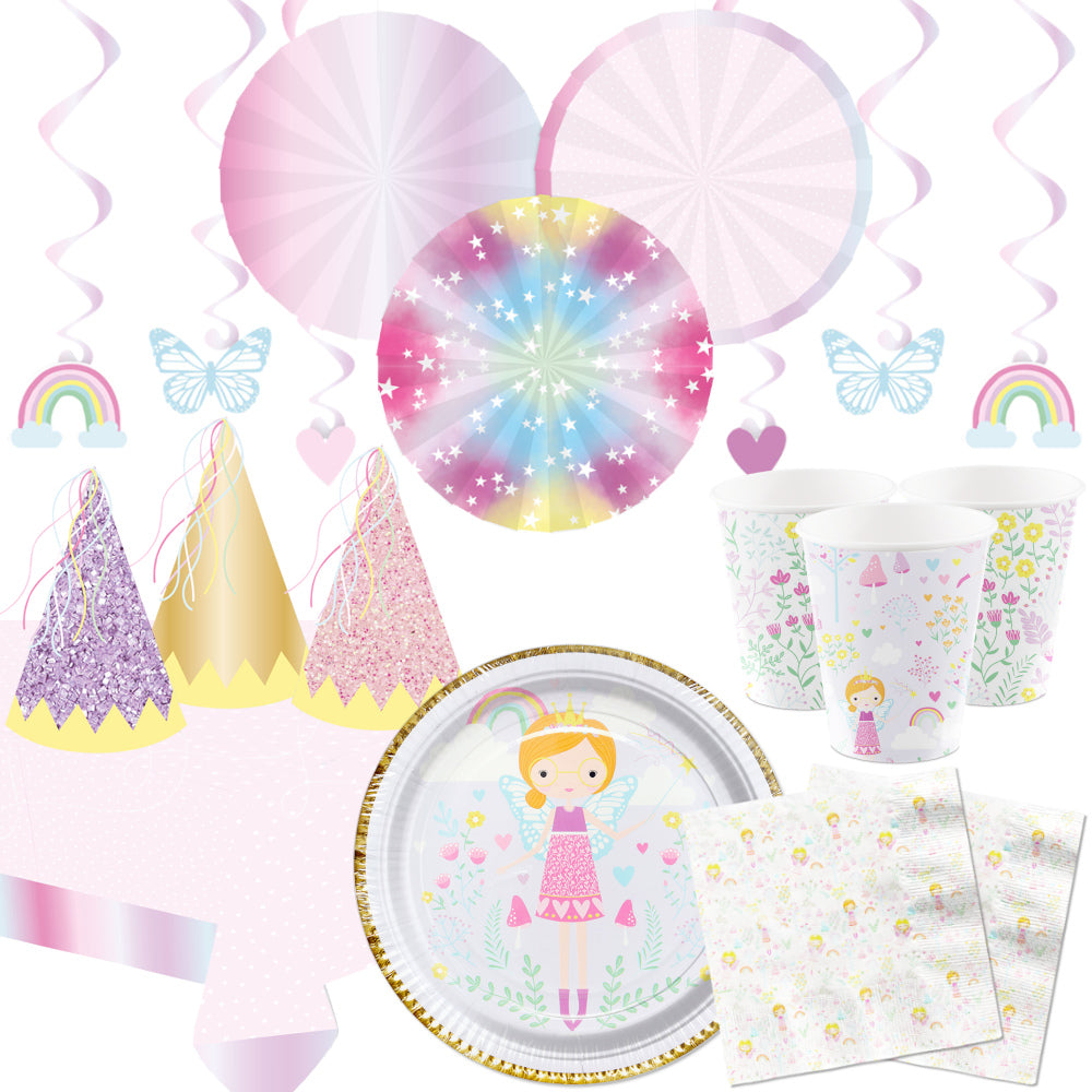 Fairy Princess Birthday Party Decorations & Tableware
