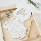 Gold Foiled Advice for the Parents Cards