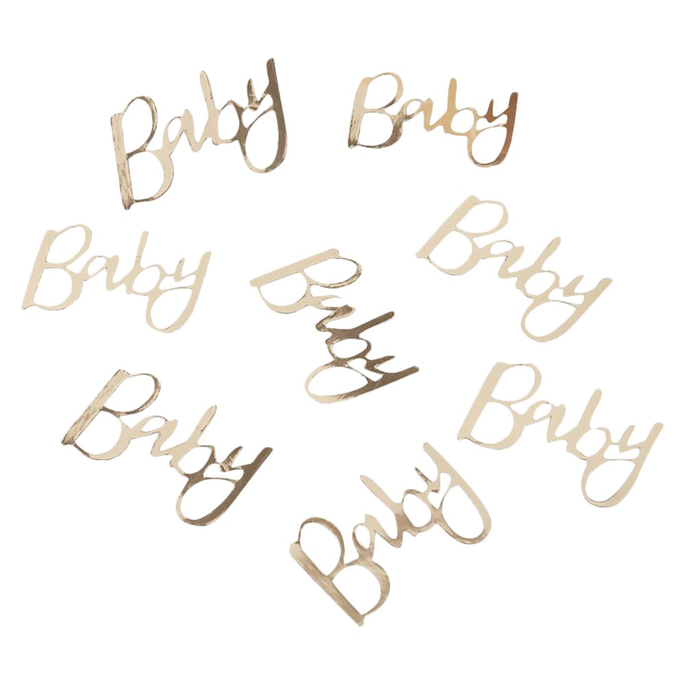 Gold Foiled Baby Confetti - Ginger Ray - Party Touches