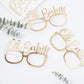 Gold Foiled Oh Baby! Fun Glasses