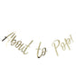 Gold Foiled About to Pop Bunting - Ginger Ray - Party Touches