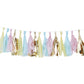 Pastel & Gold Tassel Garland - Ginger Ray - Party Touches