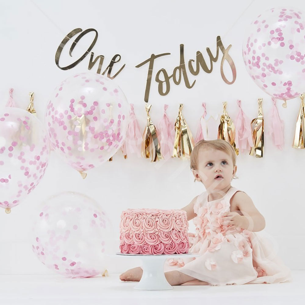 Pink Cake Smash Kit - Ginger Ray - Party Touches