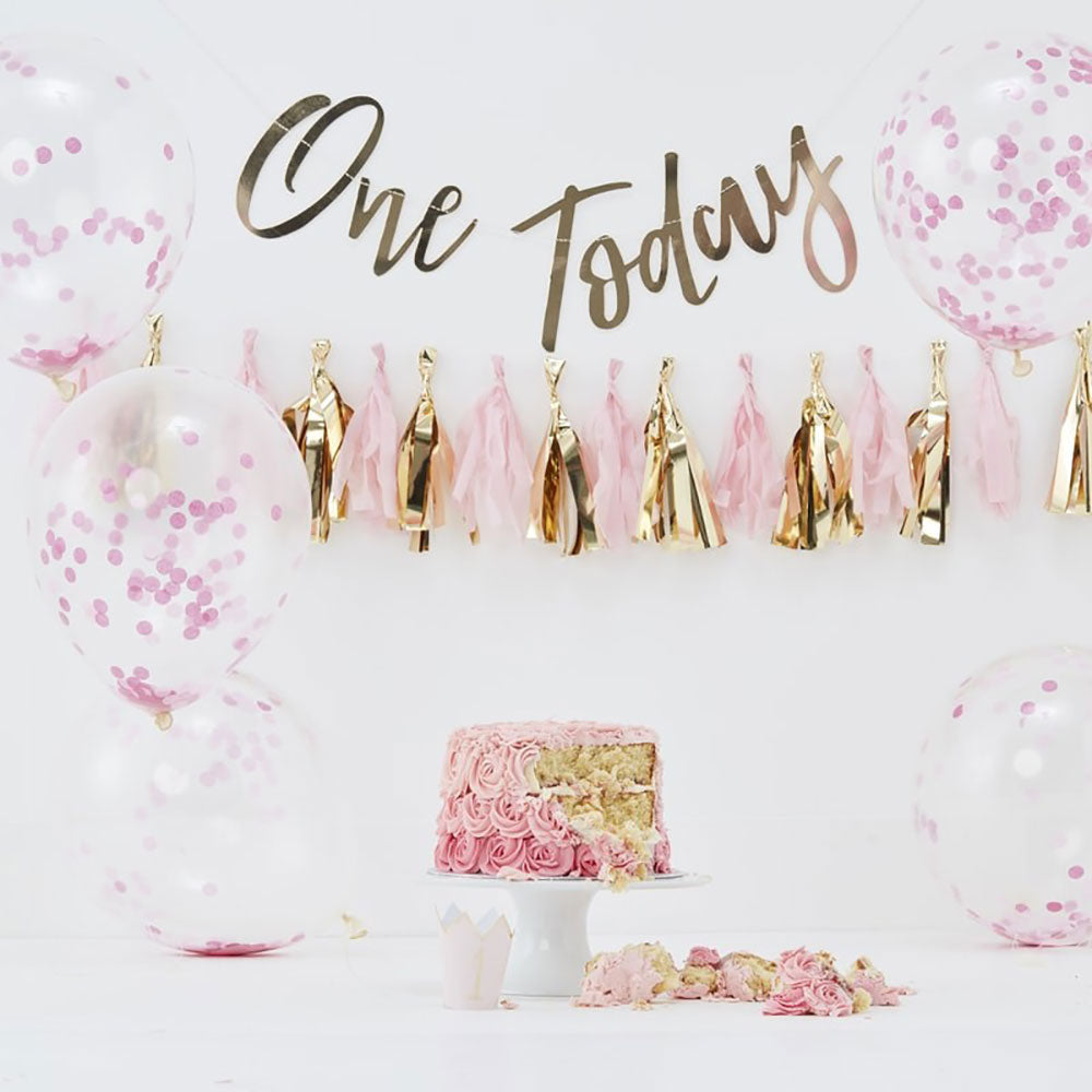 Pink Cake Smash Kit - Ginger Ray - Party Touches