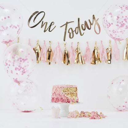Pink Cake Smash Kit - Ginger Ray - Party Touches