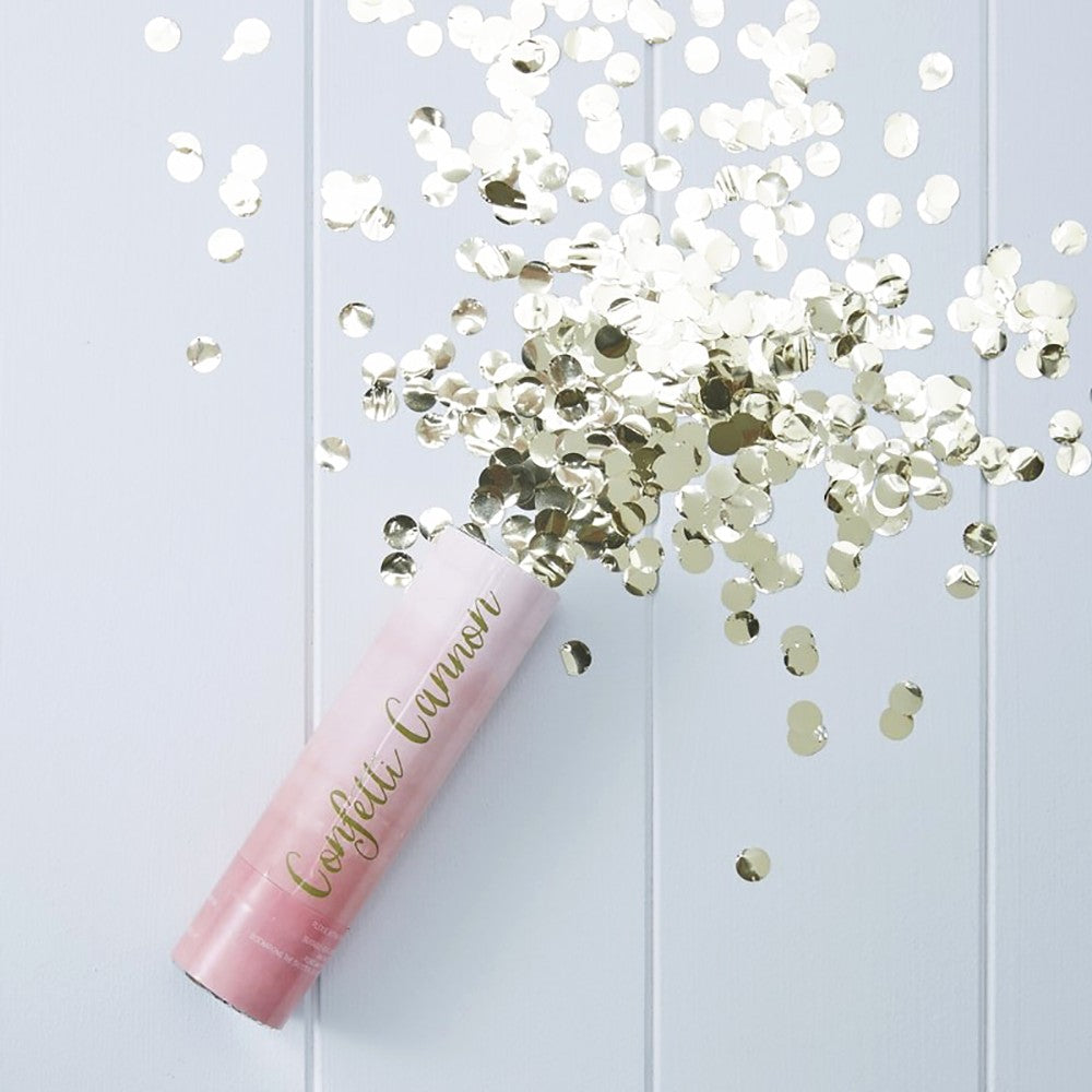 Pink Ombre Compressed Air Confetti Cannon - Set of 3 - Ginger Ray - Party Touches