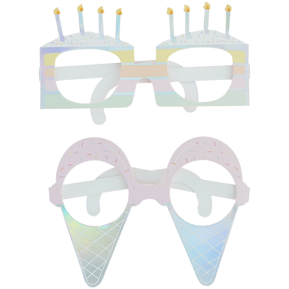 Iridescent Birthday Fun Glasses - Ginger Ray - Party Touches