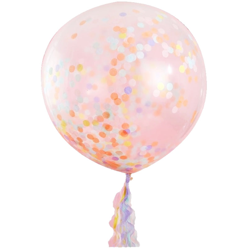 Giant Pastel Confetti Balloons - Ginger Ray - Party Touches
