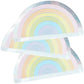 Iridescent Rainbow Paper Plates - Ginger Ray - Party Touches