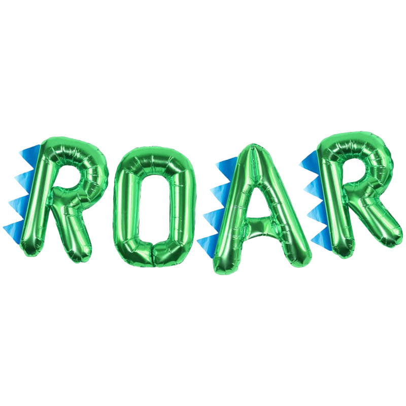 Dinosaur Party Roar Balloon Bunting - Ginger Ray - Party Touches