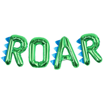 Dinosaur Party Roar Balloon Bunting - Ginger Ray - Party Touches