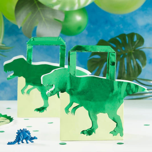 Dinosaur Party Bags - Ginger Ray - Party Touches